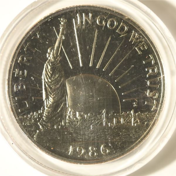 1986-S PF STATUE OF LIBERTY US HALF DOLLAR