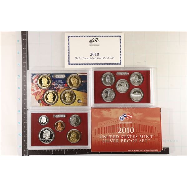 2010 US SILVER PROOF SET (WITH BOX) WITH CERT