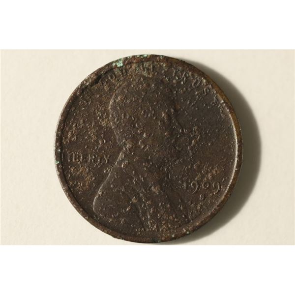 1909-S LINCOLN CENT 2026 REDBOOK RETAIL IS $90