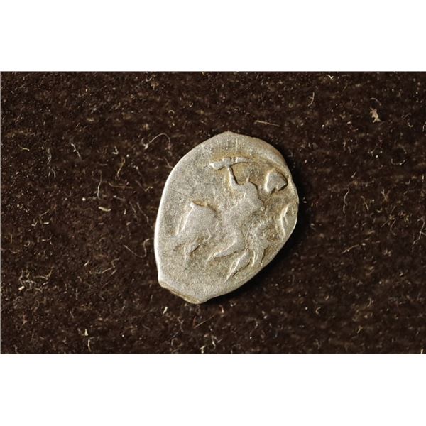 SILVER RUSSIAN WIRE MONEY CIRCA 1532-1584