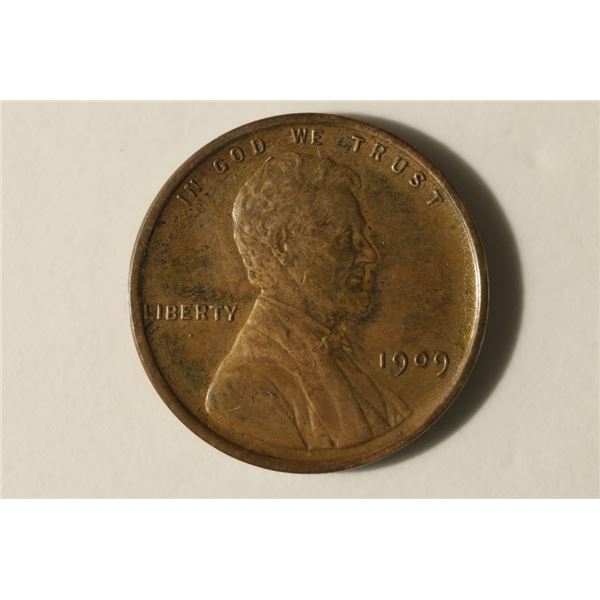 1909 LINCOLN WHEAT CENT 2026 REDBOOK RETAIL IS