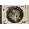 Image 1 : 1973 LIBERIA SILVER PROOF $5 COIN .9867 OZ. ASW