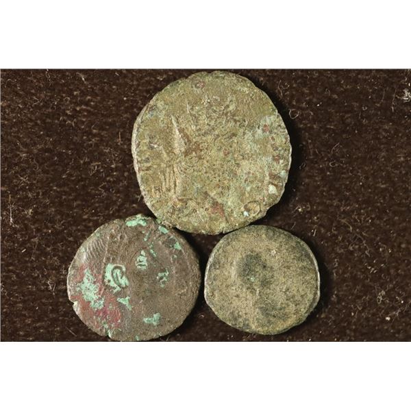 3 ROMAN ANCIENT COINS