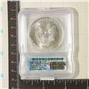 Image 2 : 2005 AMERICAN SILVER EAGLE ICG MS70 GOLD & SILVER