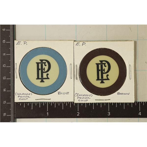 2 CLAY 1930 PLAYA ENSENADA MONOGRAMMED INLAY