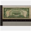 Image 2 : 1934-A US $5 NORTH AFRICA YELLOW SEAL SILVER CERT