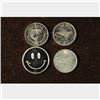 Image 1 : 4-1 GRAM .999 FINE SILVER PF ROUNDS: 2 FLORIDA