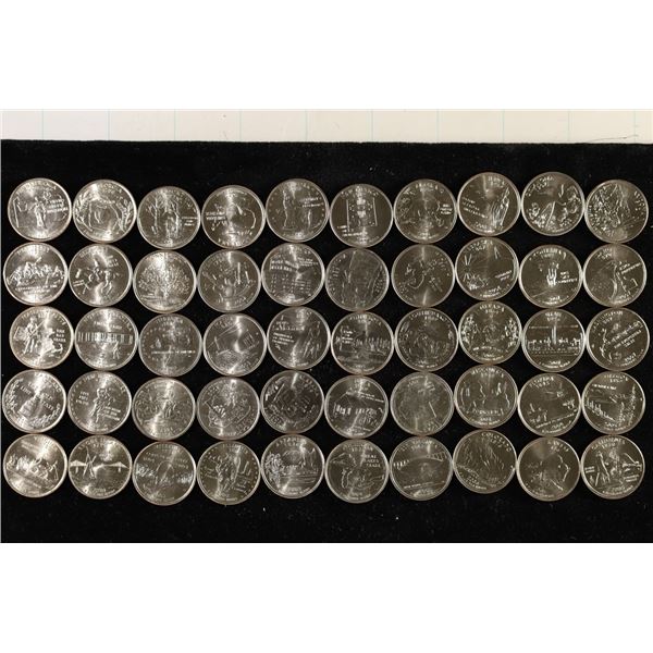 50-US STATE QUARTERS UNC ONE OF EACH STATE