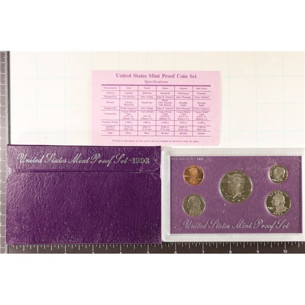 1993 US PROOF SET (WITH BOX)