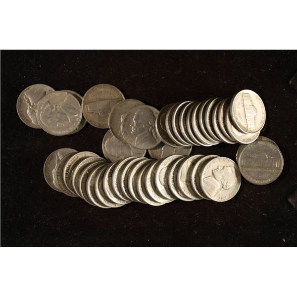 40-1942-D JEFFERSON NICKELS