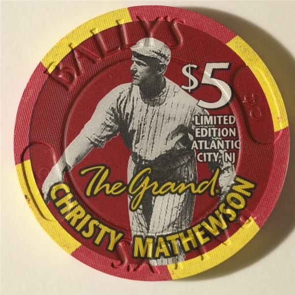 BALLY'S $5 60TH ANNIVERSARY THE GRAND "CHRISTY