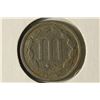 Image 2 : 1865 THREE CENT PIECE (NICKEL)