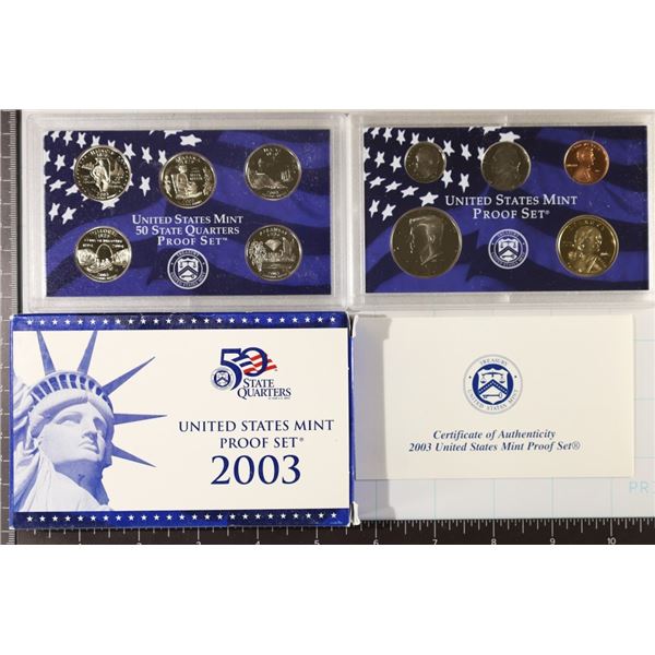 2003 US PROOF SET (WITH BOX)