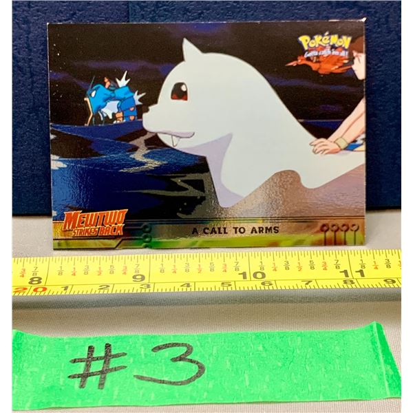 Pokemon Vintage 2000 Topps Chrome A Call to Arms Card