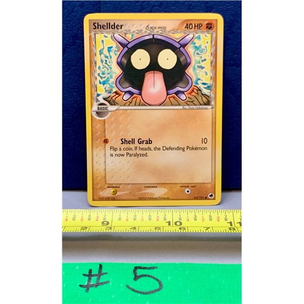 Pokemon 2006 Vintage Shellder Card
