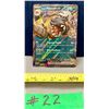 Image 1 : Pokemon Avren's Mabosstiff EX #139/182 1/2 Art Holo Card MINT!