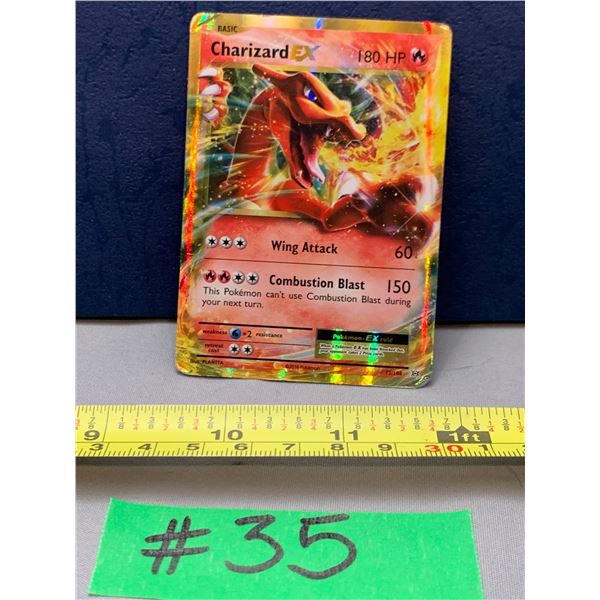 Pokemon Charizard EX Rare 1/2 Art Holo #12/108 Card HP
