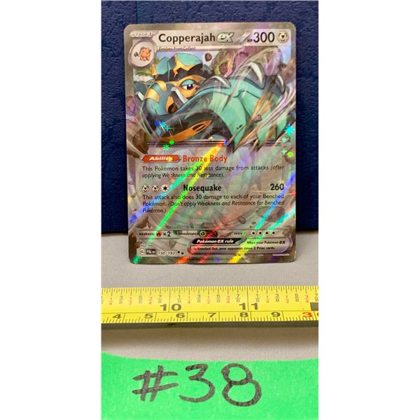 Pokemon Copperajah EX #150/193 1/2 Art Holo Card MINT!