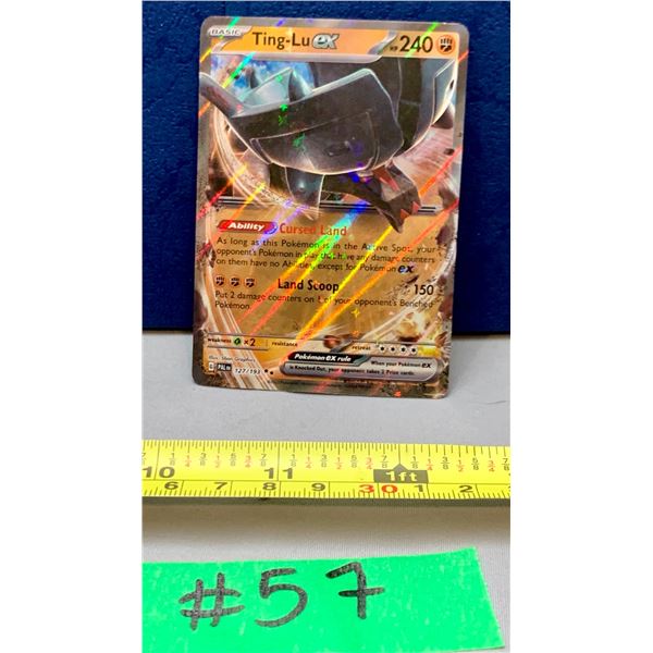 Pokemon Ting-Lu EX #127/193 1/2 Art Holo Card MINT!