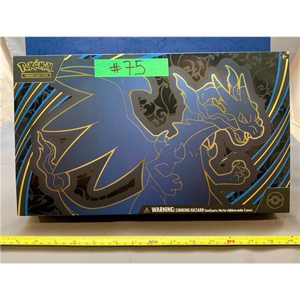 Pokemon Charizard UPC Loaded with 200+ ENG Unplayed Cards, New Mat, Box, Dice, Sleeves