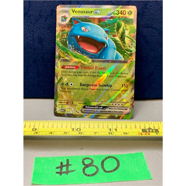 Pokemon Venusaur EX #003/165 Promo From 151 Blooming Waters Boxed Sets