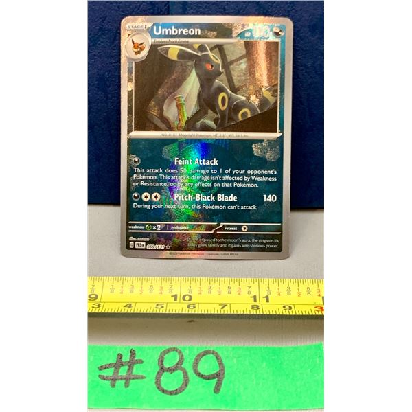 Pokemon Umbreon Pokeball Prismatic #059/131 - 1/2 Art Very Rare Holo Card MINT!
