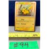 Image 1 : Pokemon Rare Pikachu Holo "Snowflake" Stamped Promo #025/165 from 151 Set MINT!