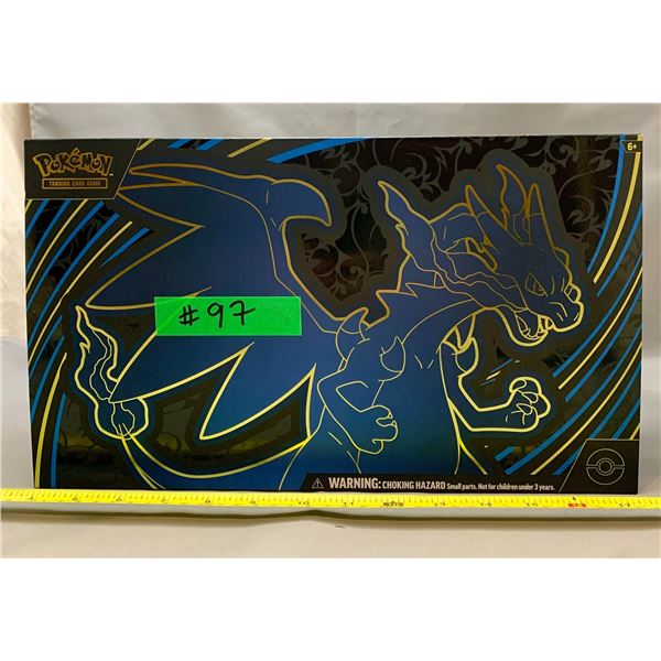 Pokemon Charizard UPC Loaded with 200+ ENG Unplayed Cards, New Mat, Box, Dice, Sleeves