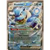 Image 2 : Pokemon Blastoise EX Jumbo #009/165 & 4 x Promo Holo Cards From 151 Blooming Waters Boxed Sets