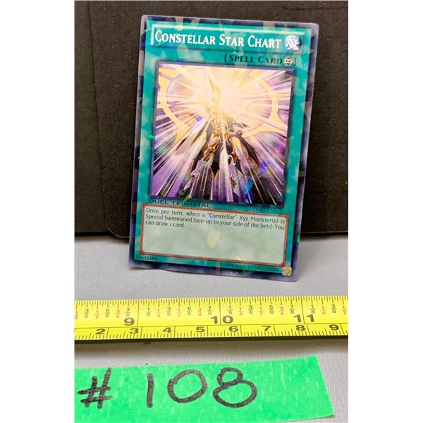 Yu-Gi-Oh Constellar Star Chart Ultra-Rare Fracture Foil Card