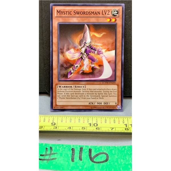 Yu-Gi-Oh Mystic Swordsman LV2 Ultra Rare Card