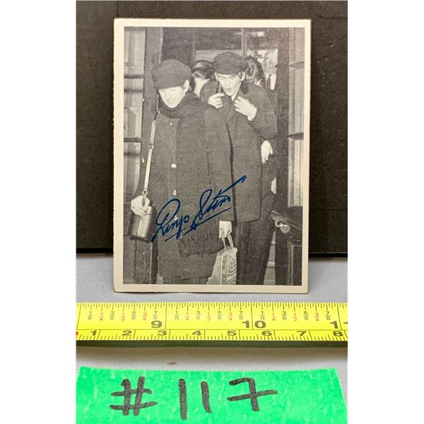 Rare Black & White Original 1962 The Beatles 2nd Series #076 Card