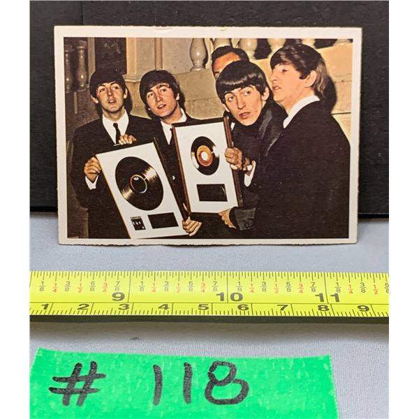 Rare Color Original 1962 35A The Beatles Diary Card