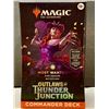 Image 2 : MTG Magic the Gathering Outlaws of Thunder Junction SEALED Commander Deck With Bonus!