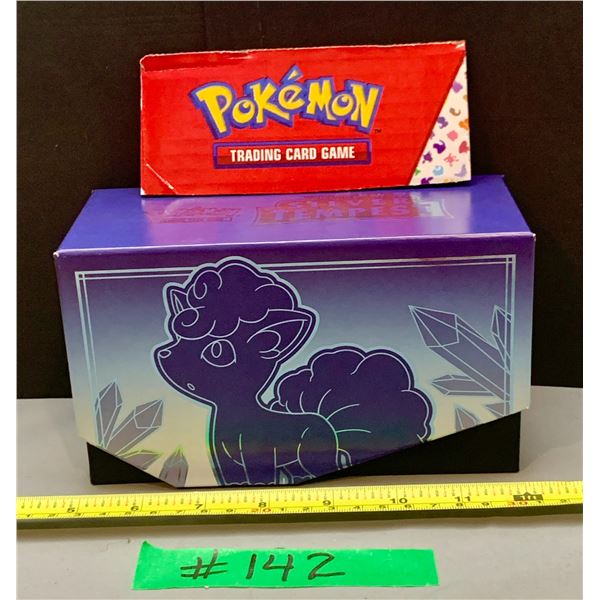 Pokemon Silver Tempest ETB Storage Box Filled with 500 Pokemon Unplayed Cards