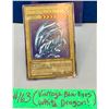Image 2 : Yu-Gi-Oh Ultra-Rare SDK-001 Blue-Eyes White Dragon Holo Foil Kaiba Unlimited Edition Card MP / HP