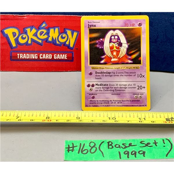 Pokemon 1999 Vintage Base Set #31/102 Jynx Card