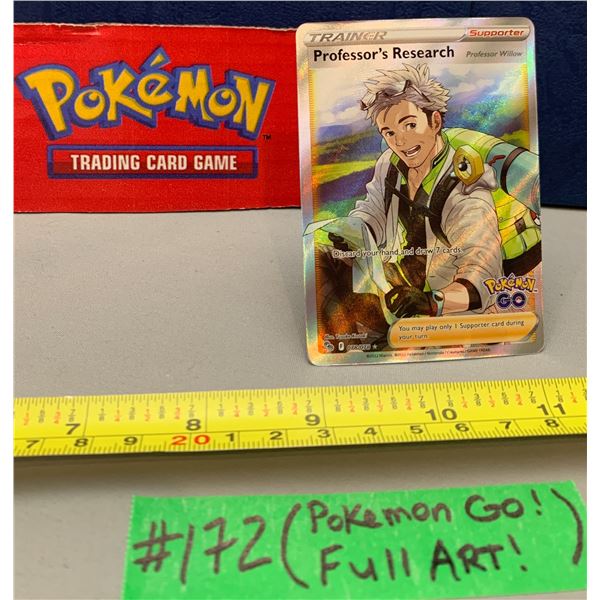 Pokemon GO Professors Research Full Art Holo Shiny Supporter #078/078 Rare Mint!