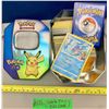Image 2 : Pokemon GO Pikachu Collectors Tin filled with 200+ Cards Mint!