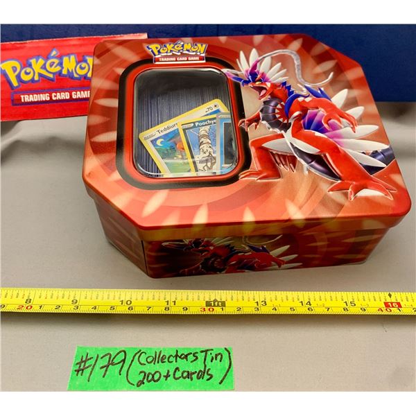 Pokemon Koraidon Collector Tin Filled with 200+ Cards!
