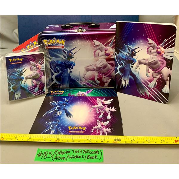 Pokemon Dialga & Palkia 2022 Fall Collectors Chest Filled with 200+ Cards & Lots of Bonus Swag!