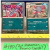 Image 1 : Pokemon 2 x Cosmos Holo Promos Sneasel & Weavile Cards Both Rare & Mint!