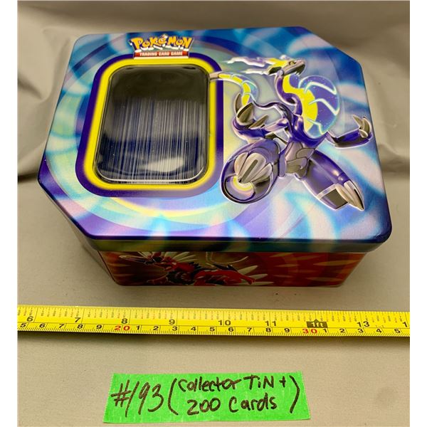 Pokemon Miraidon Collector Tin Filled with 200+ Cards!