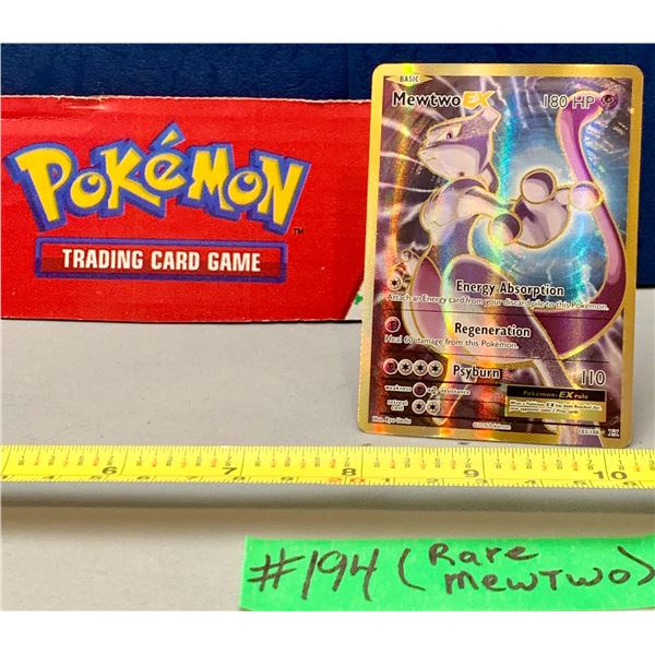 Pokemon Ultra-Rare 2016 Mewtwo Holo Shiny #103/108 Lp Card!