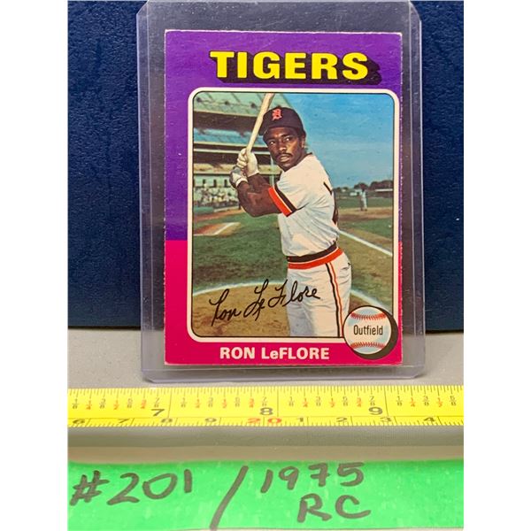 MLB Baseball Card - 1975 OPC Vintage Ronald LeFlore #628