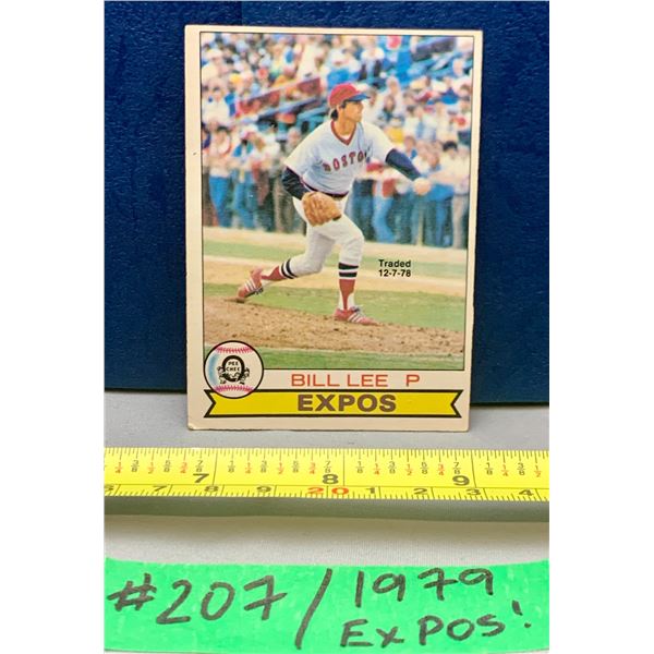 MLB Baseball Card - 1979 OPC Vintage Bill Lee Expos #237