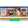 Image 1 : MLB Baseball Card - 3 x 1962 & 1 x 1964 Vintage Lot: Boyer; Mazeroski; Howard & Osteen