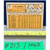 Image 2 : MLB Baseball Card - 1963 Vintage Bill Virdon #55