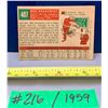 Image 2 : MLB Baseball Card - 1959 Vintage Moe Drabowsky #407