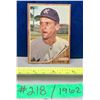 Image 1 : MLB Baseball Card - 1962 Vintage Dick Howser #13
